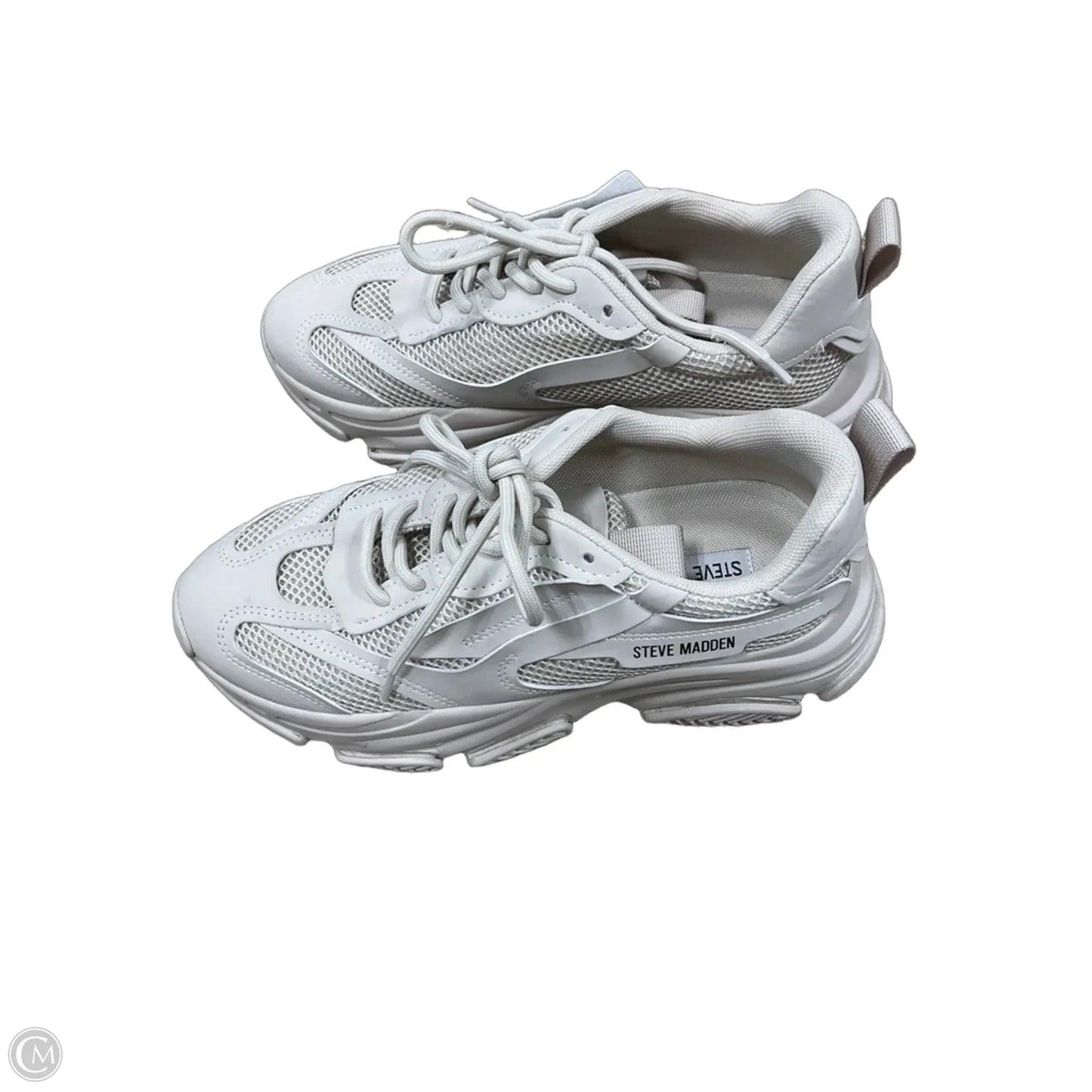 Shoes Athletic By Steve Madden In Cream, Size: 8.5