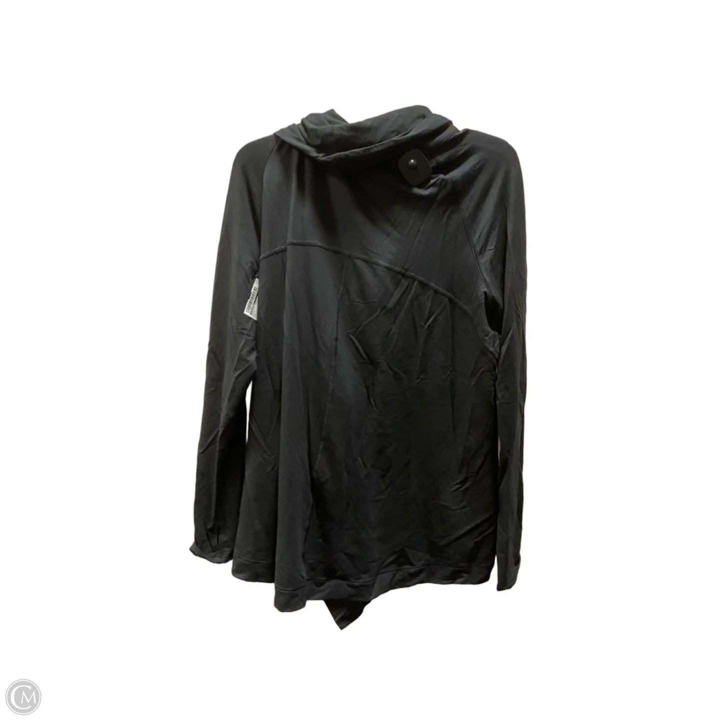 Athletic Jacket By Lululemon In Black, Size: 10