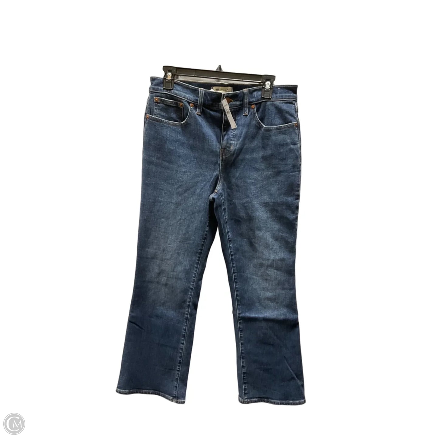 Jeans Flared By Madewell In Blue, Size: 6