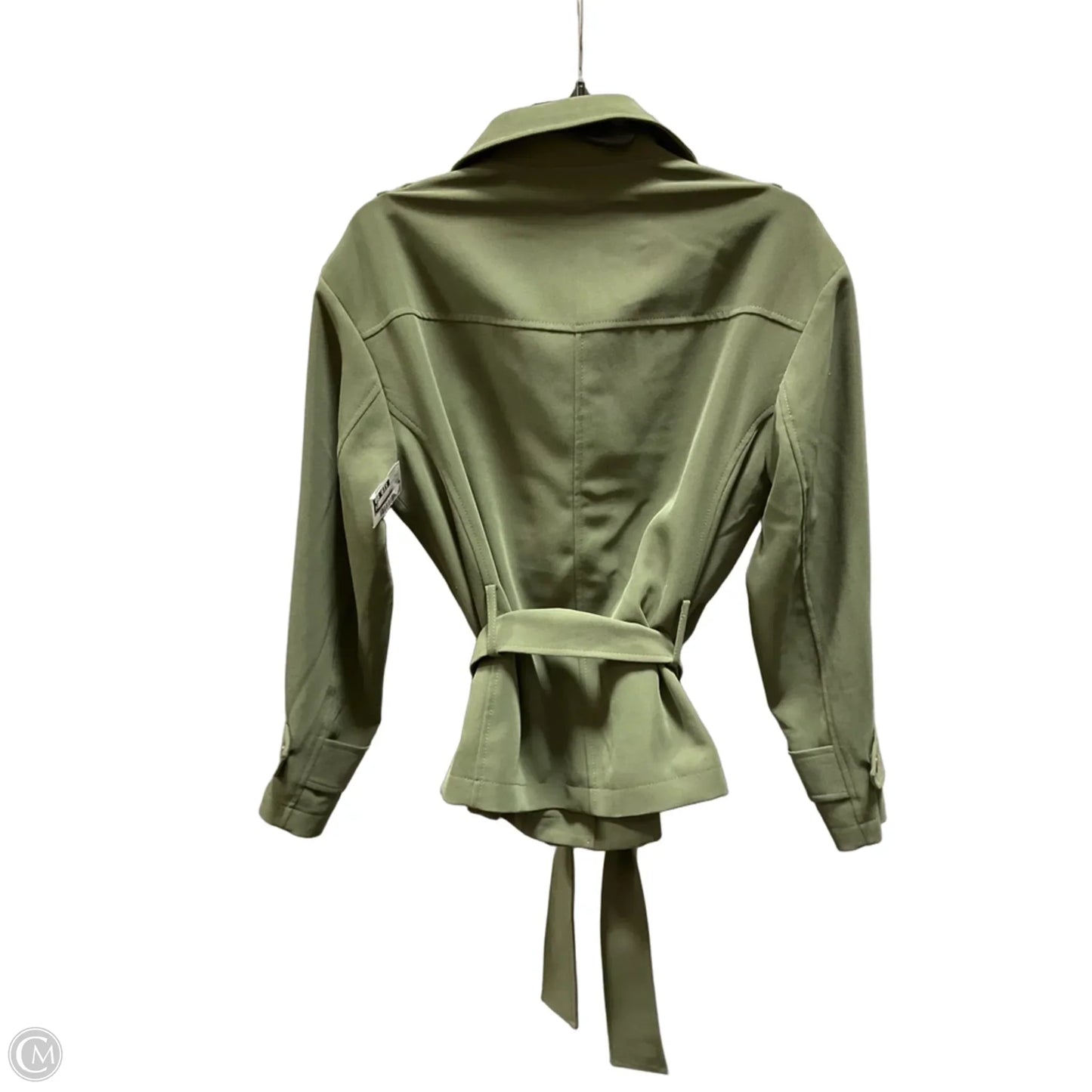 Jacket Other By Express In Green, Size: S