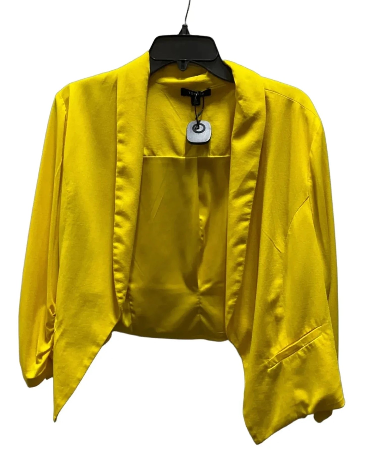 Blazer By Torrid In Yellow, Size: 1x