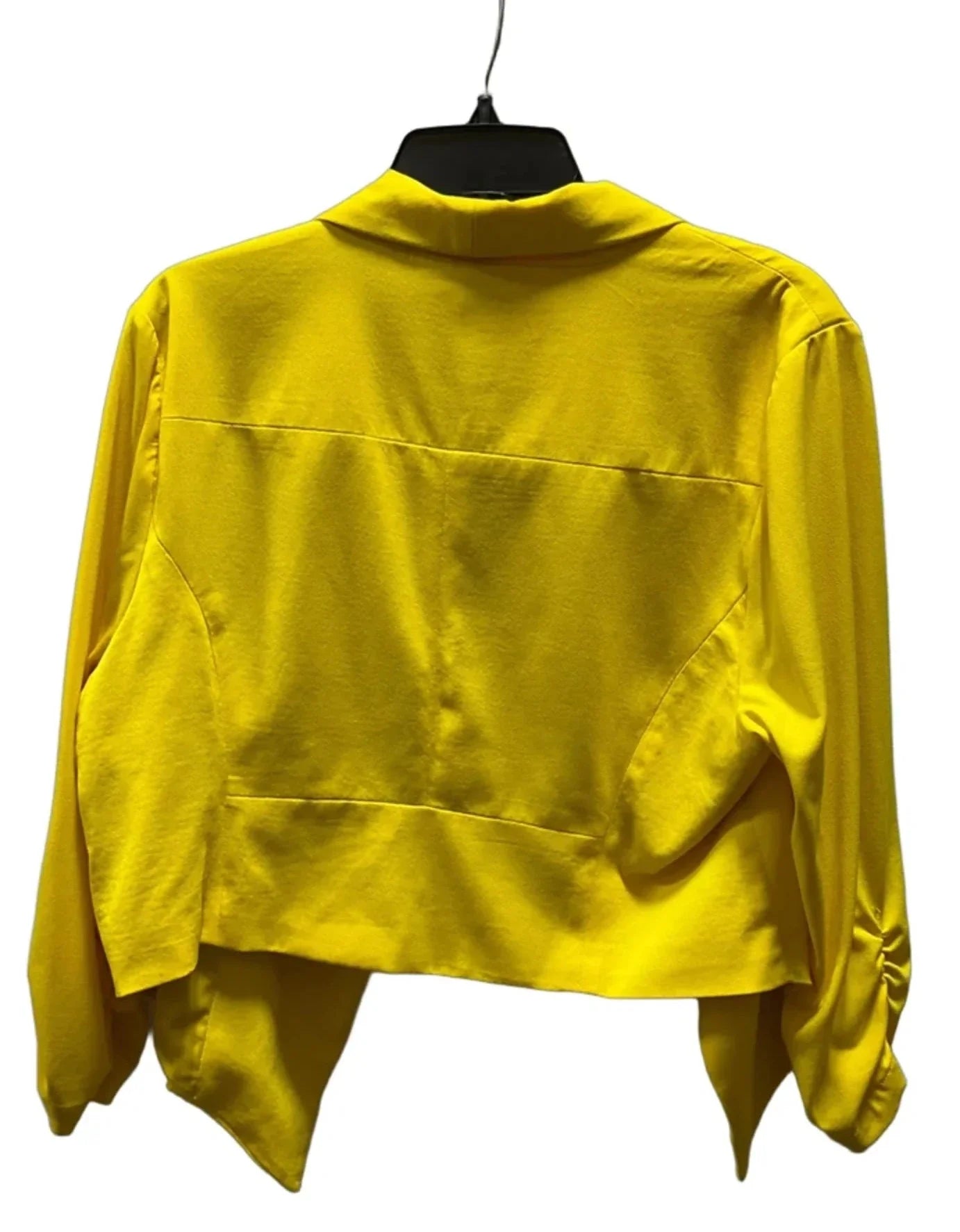Blazer By Torrid In Yellow, Size: 1x