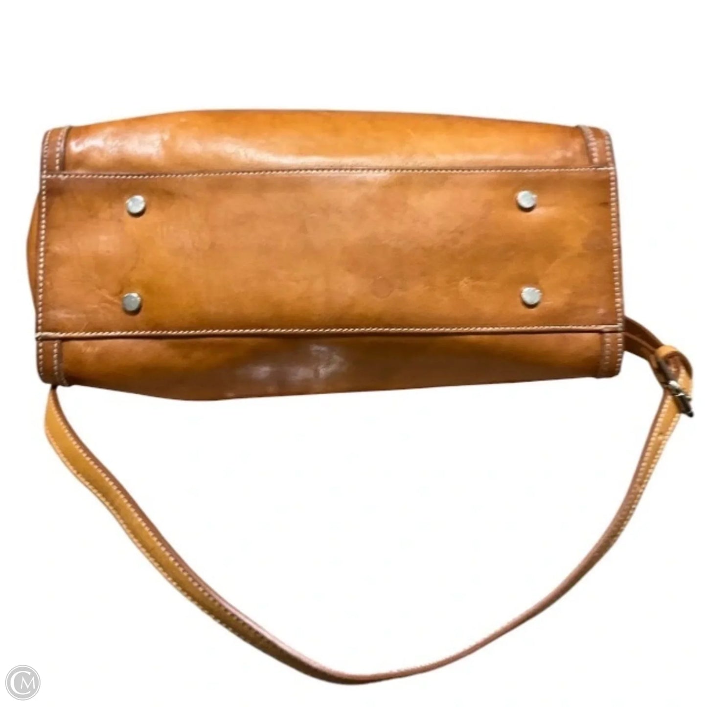 Handbag Leather By Cma, Size: Medium