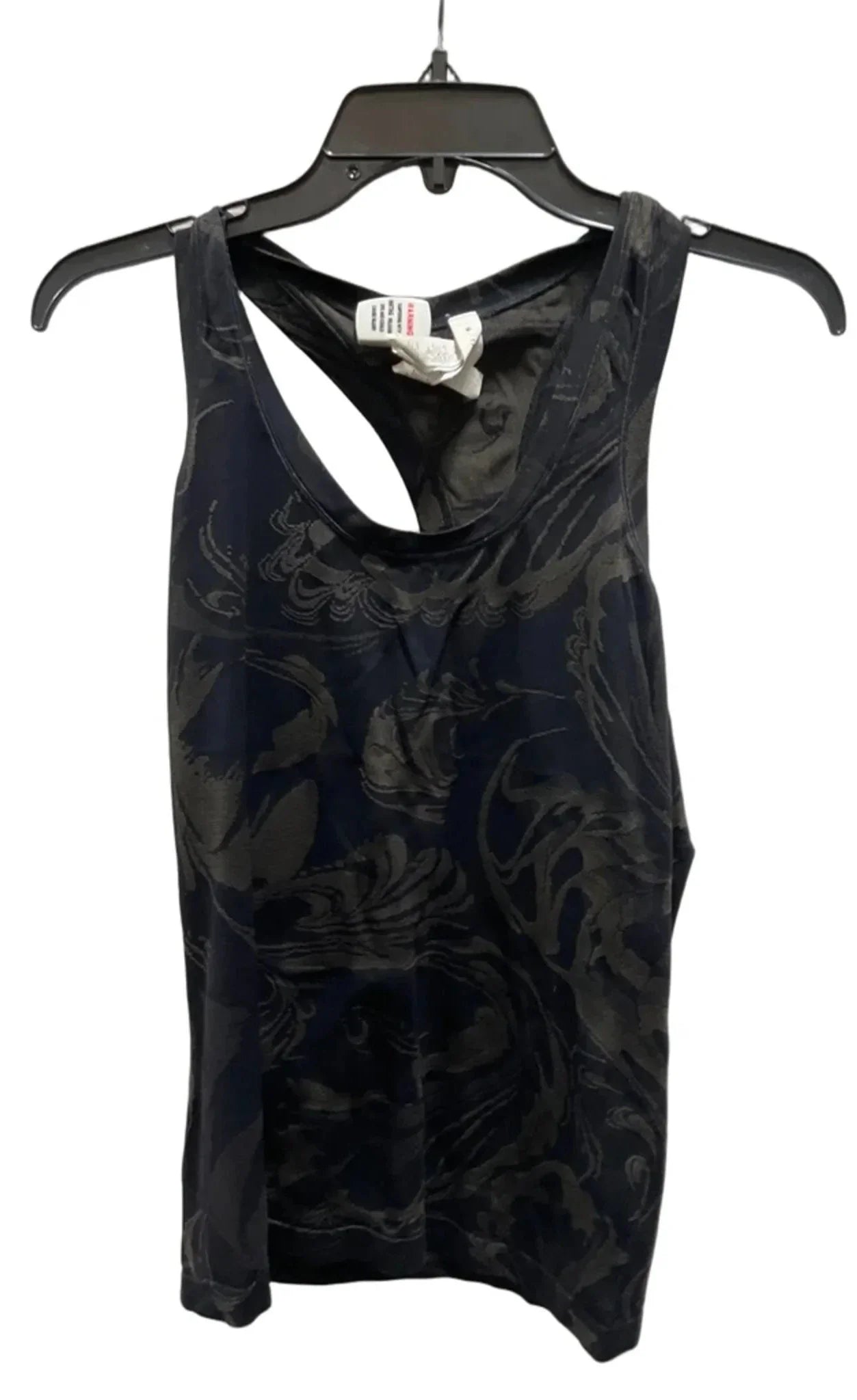 Athletic Tank Top By Athleta In Black & Green, Size: L