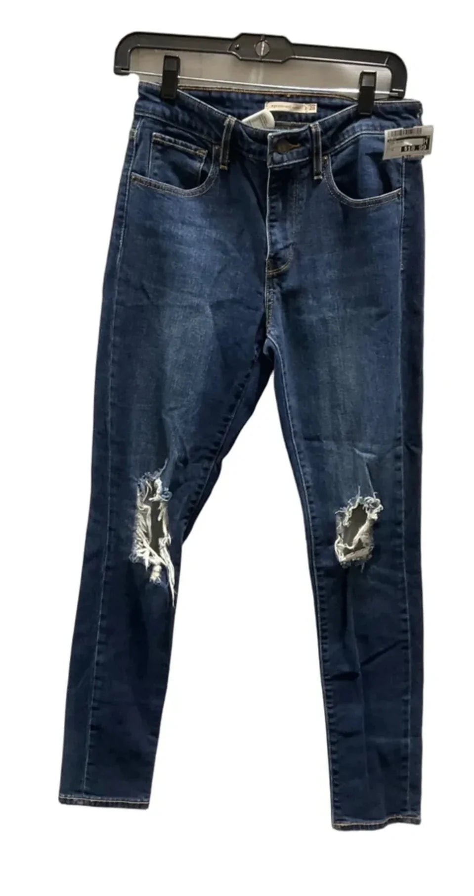 Jeans Skinny By Levis In Blue, Size: 6
