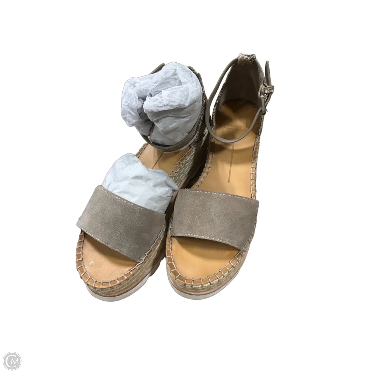 Shoes Heels Wedge By Dolce Vita In Cream, Size: 9