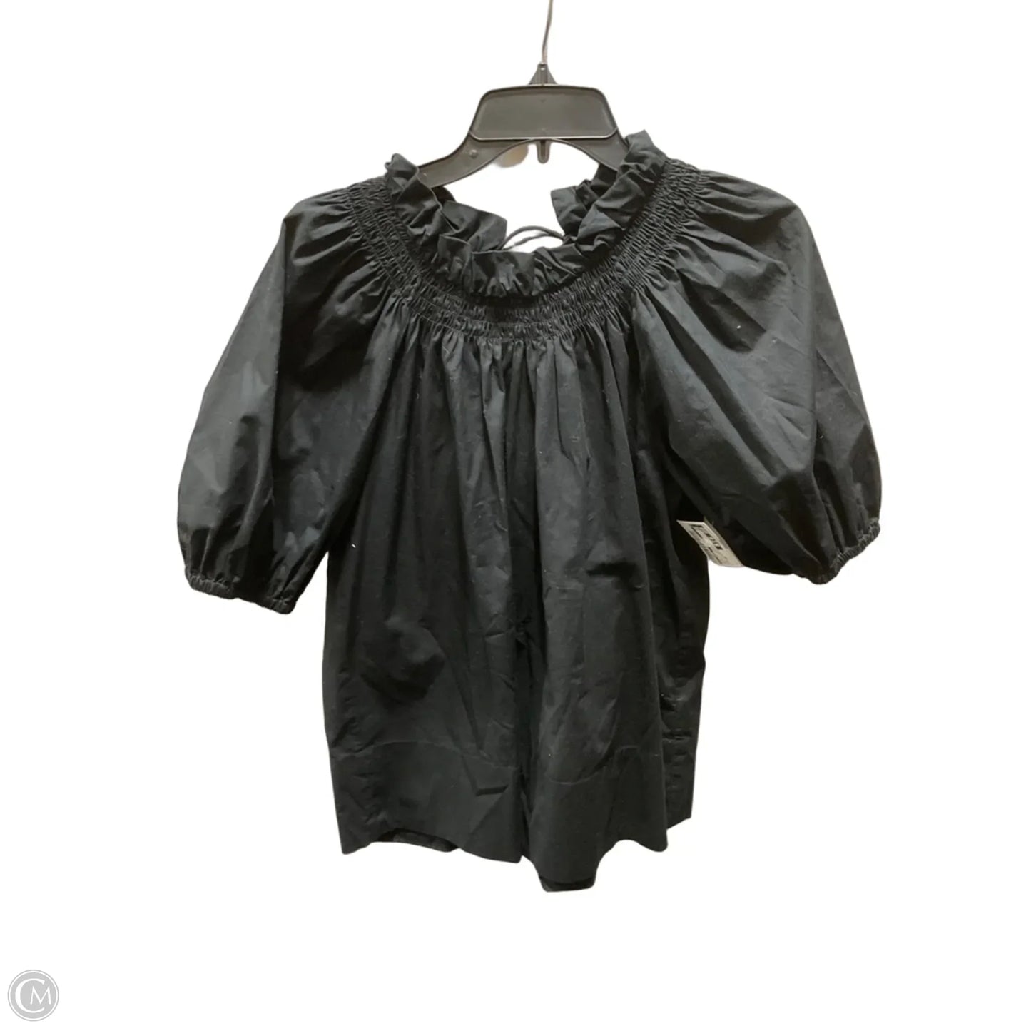 Top Short Sleeve By J. Crew In Black, Size: Xs