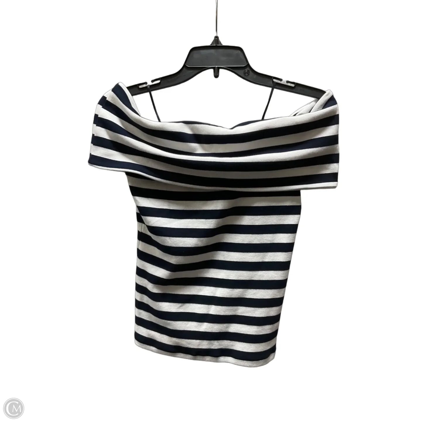 Top Sleeveless By Banana Republic In Striped Pattern, Size: S