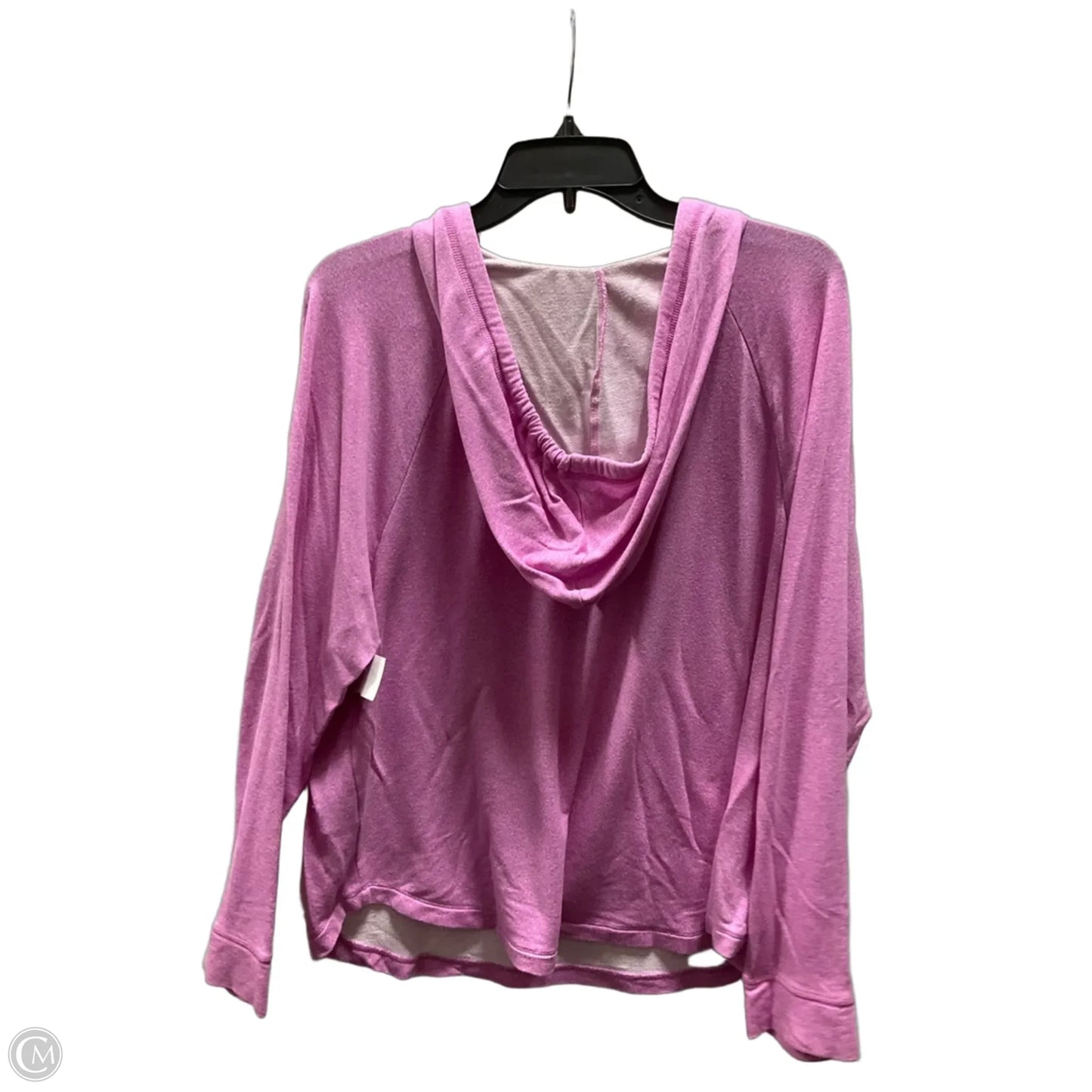 Athletic Sweatshirt Hoodie By Koolaburra By Ugg In Pink, Size: L