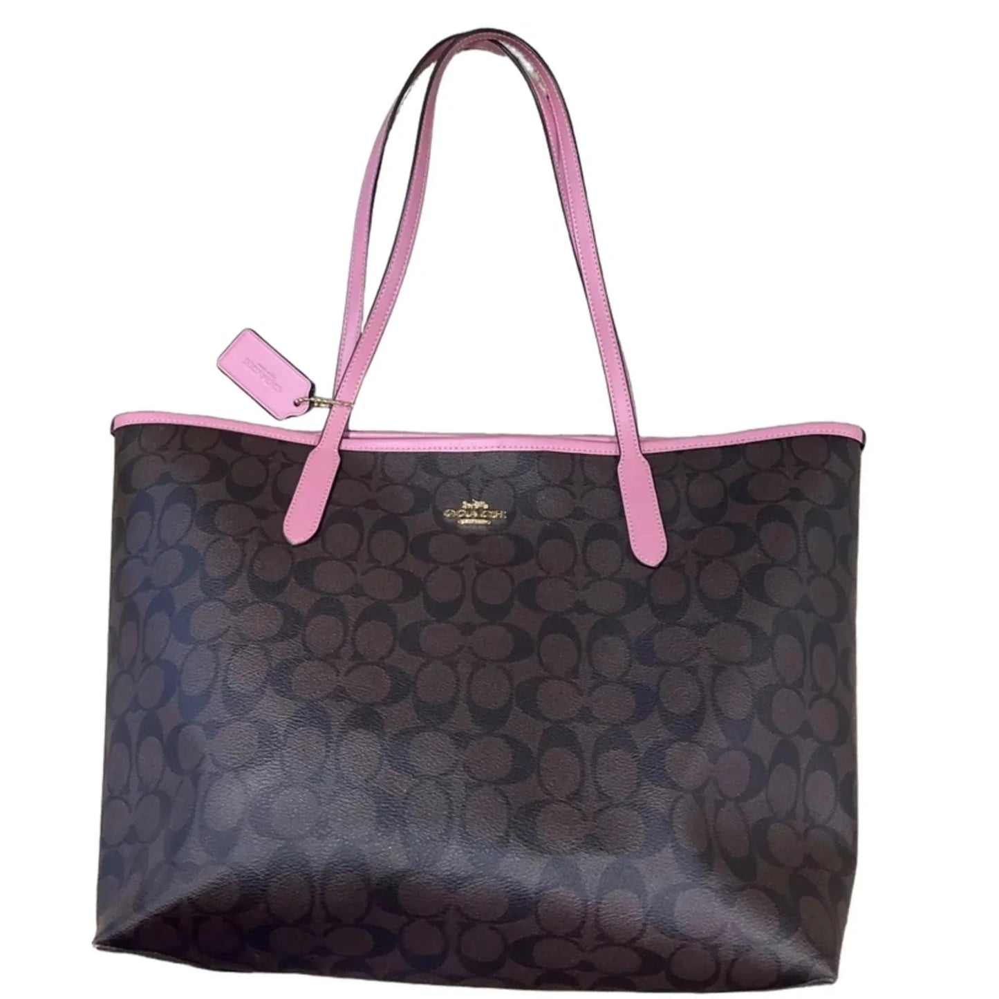 Handbag Designer By Coach, Size: Large