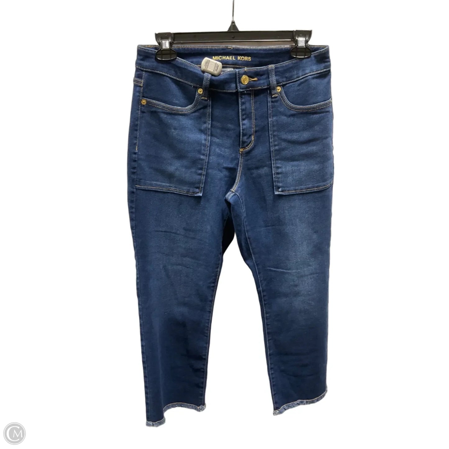 Jeans Boot Cut By Michael By Michael Kors In Blue, Size: 8