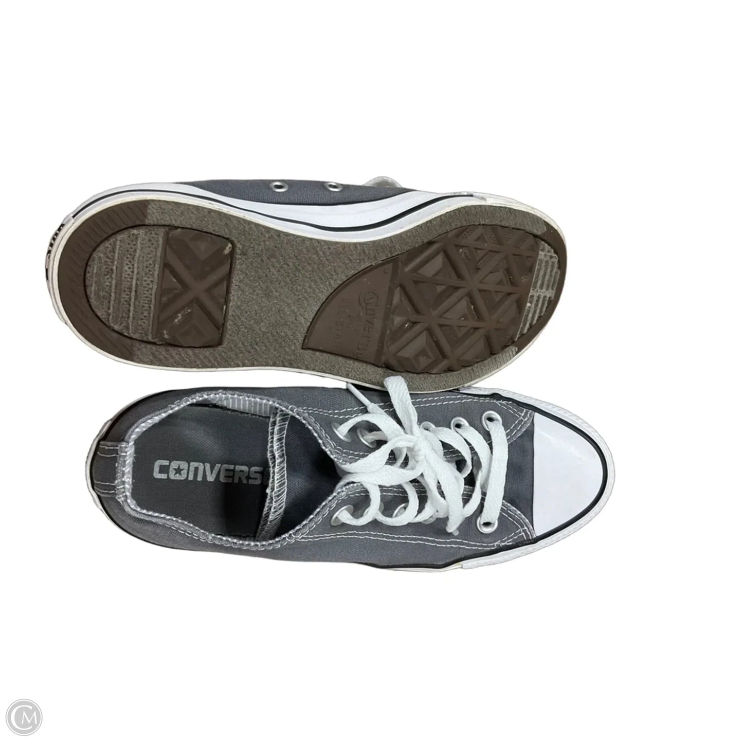 Shoes Athletic By Converse In Grey & White, Size: 7
