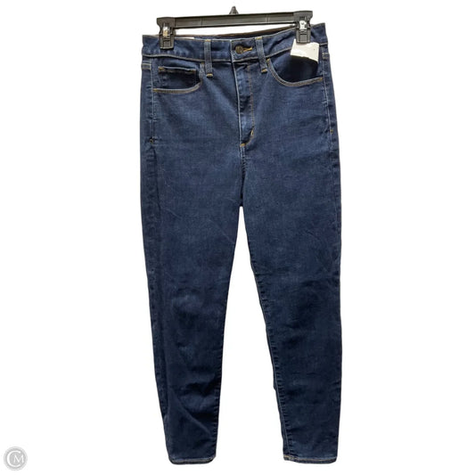 Jeans Straight By Gap In Blue, Size: 8