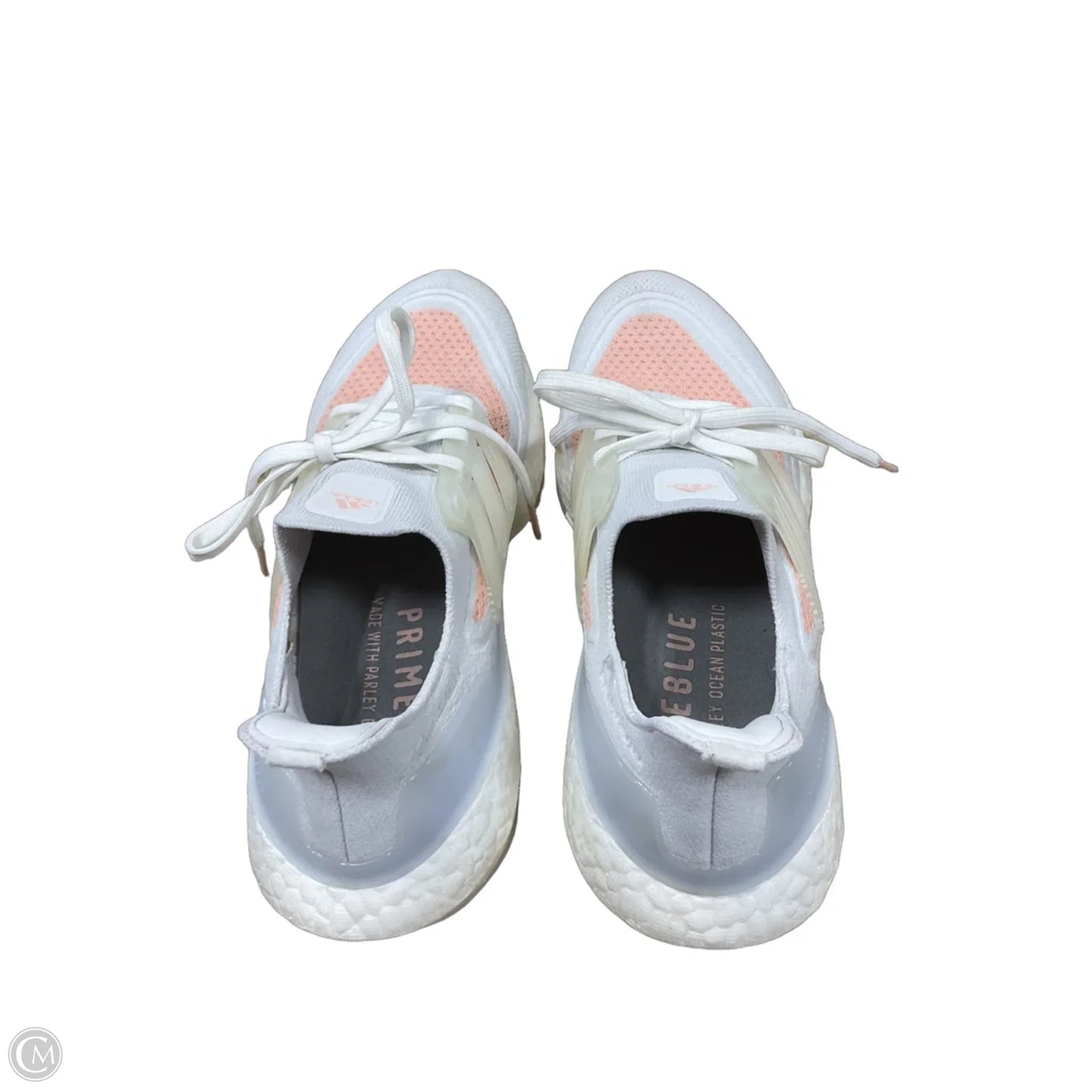 Shoes Athletic By Adidas In Grey & Pink, Size: 7.5