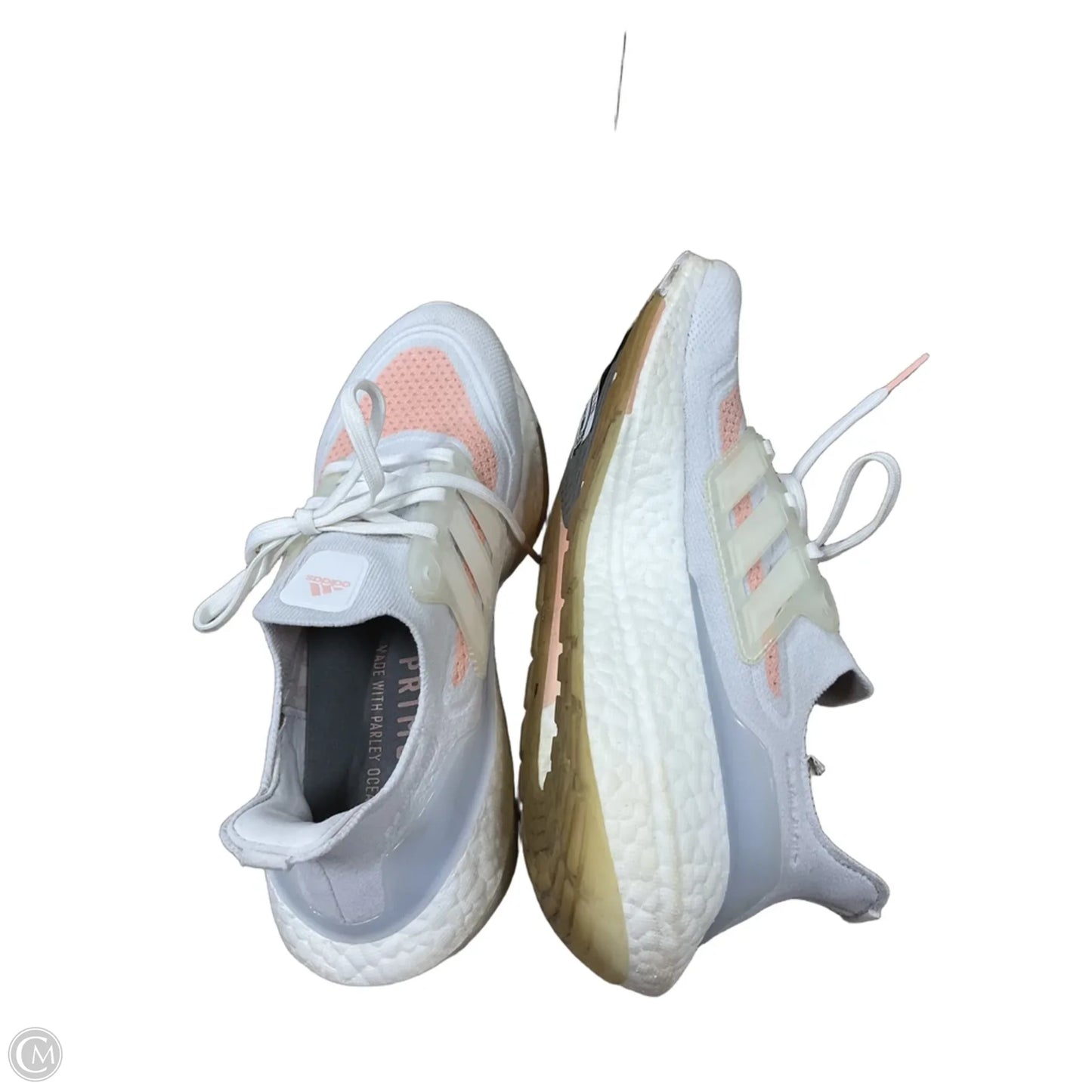 Shoes Athletic By Adidas In Grey & Pink, Size: 7.5