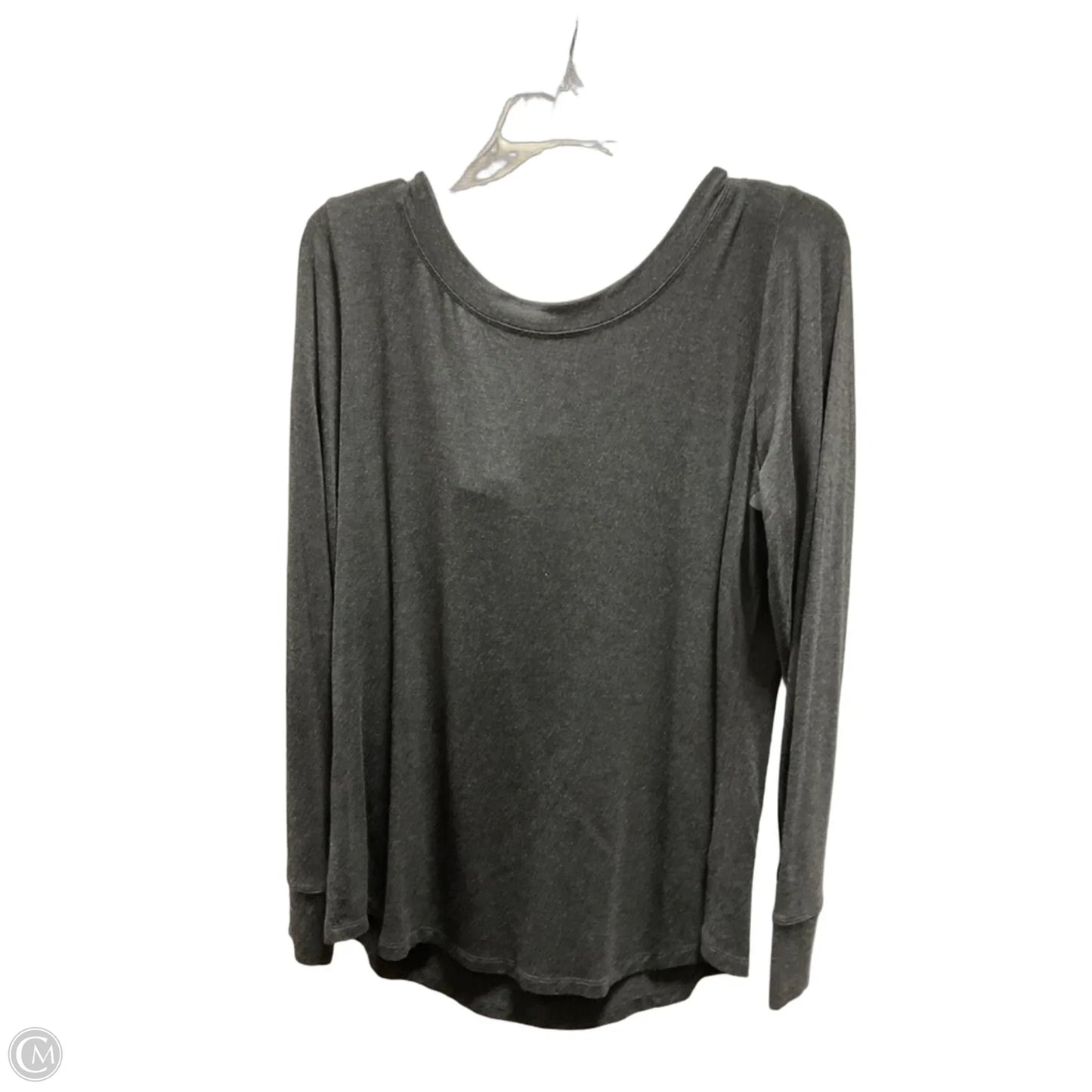 Top Long Sleeve By Cabi In Grey, Size: M