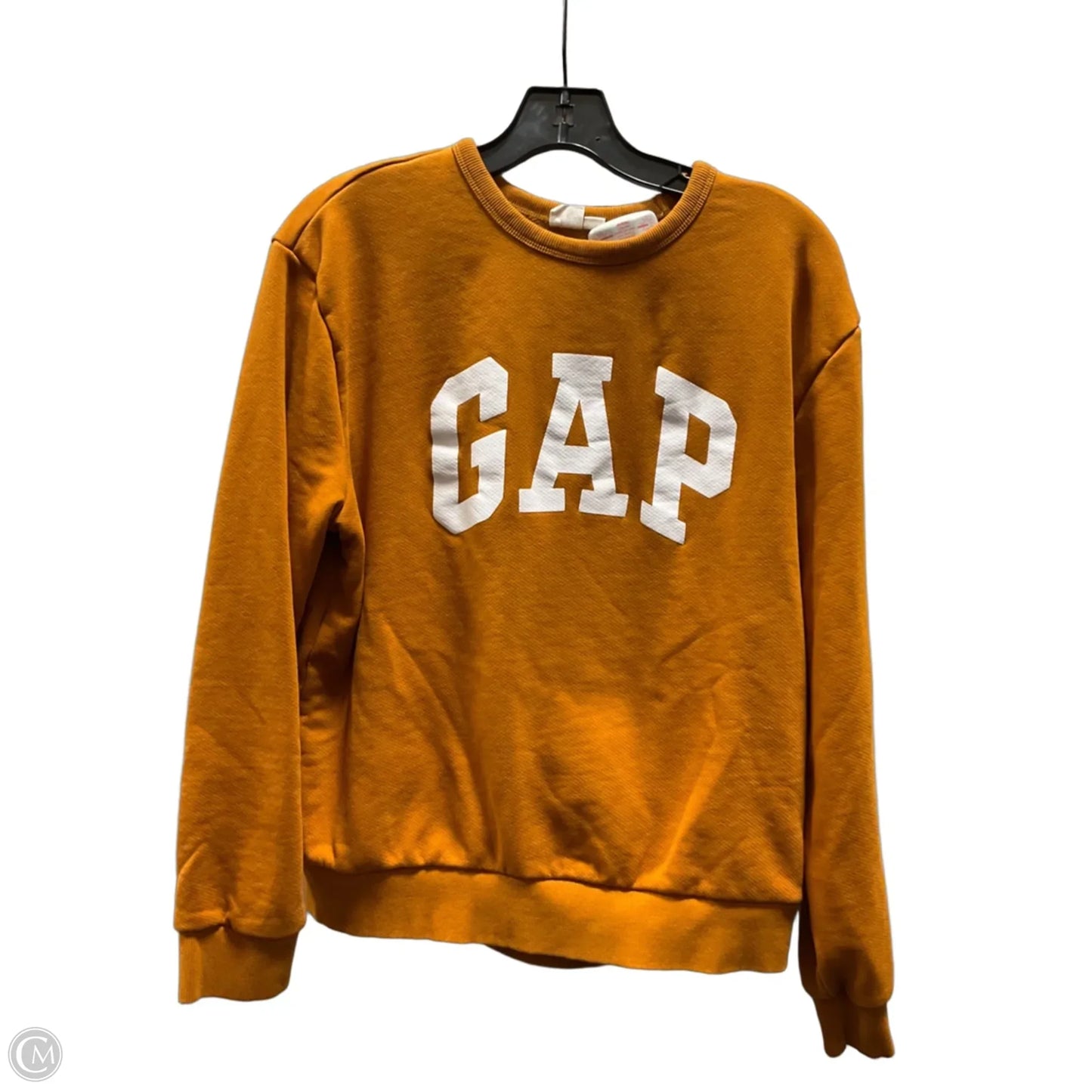 Sweater By Gap In Orange, Size: L