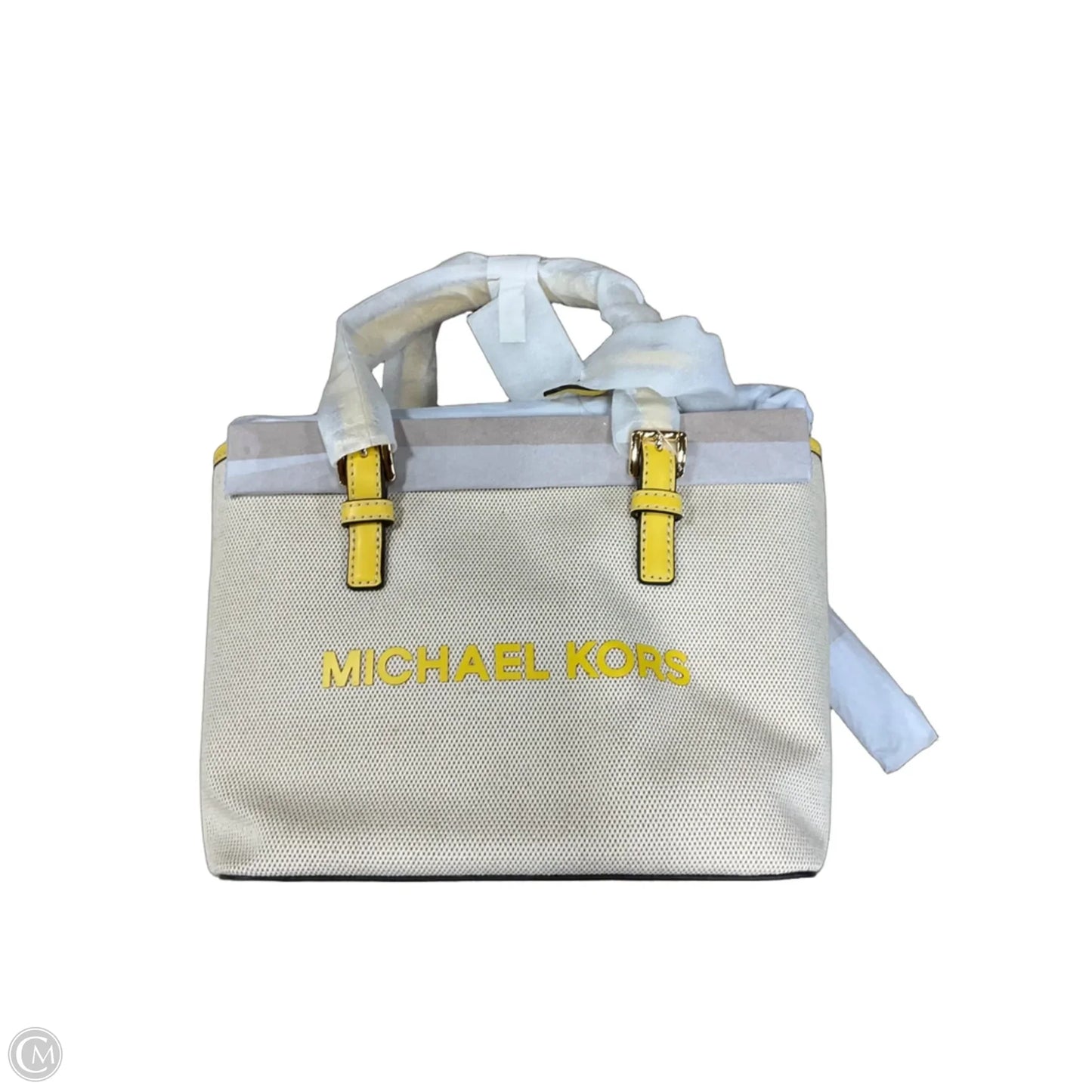 Handbag Leather By Michael By Michael Kors, Size: Small