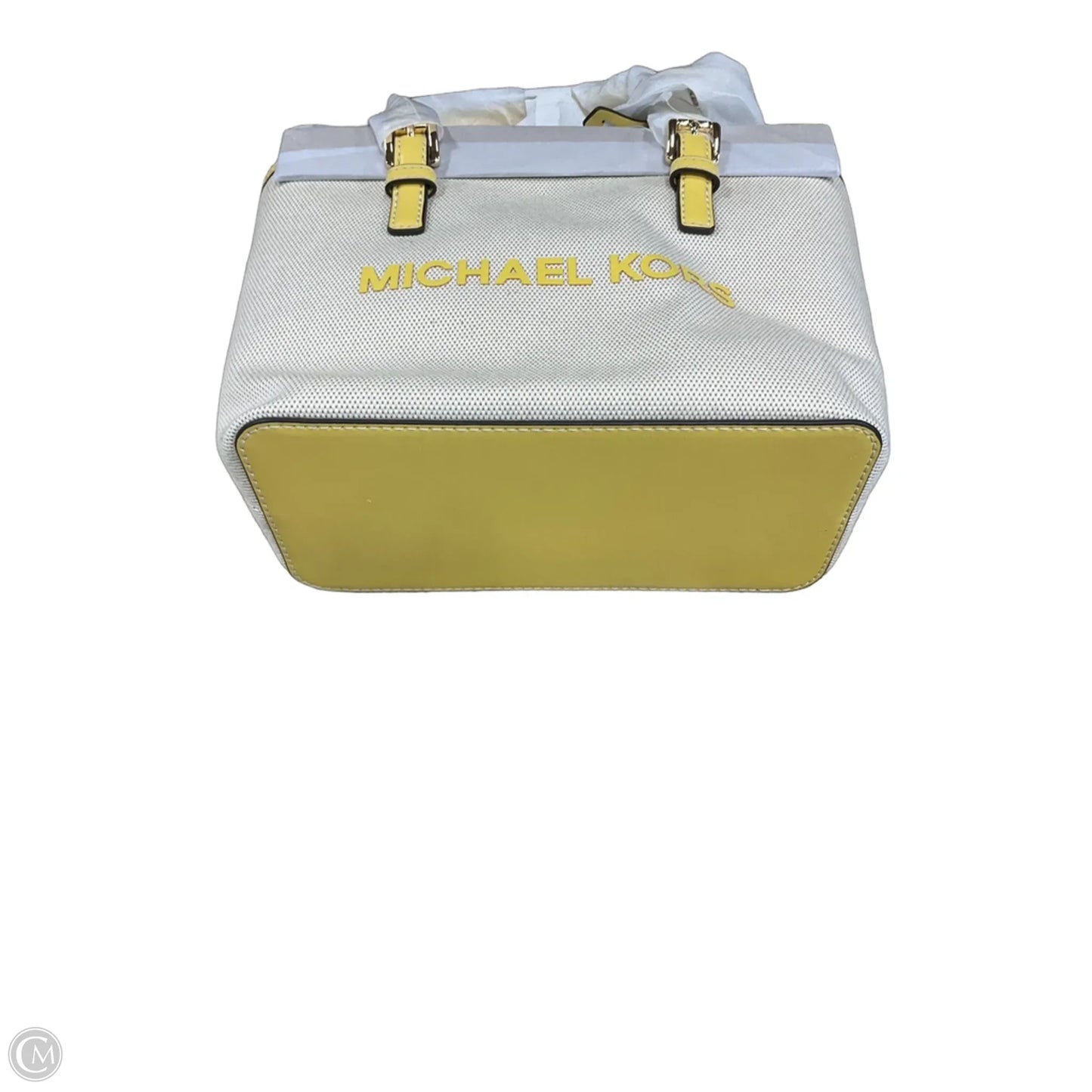 Handbag Leather By Michael By Michael Kors, Size: Small