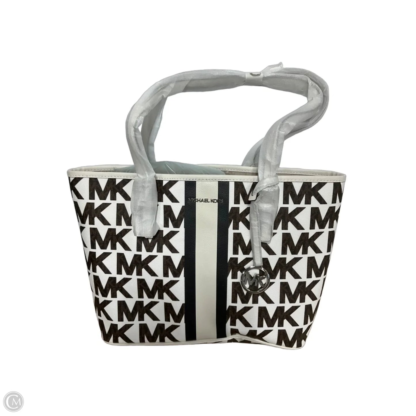 Handbag Leather By Michael By Michael Kors, Size: Large AS IS