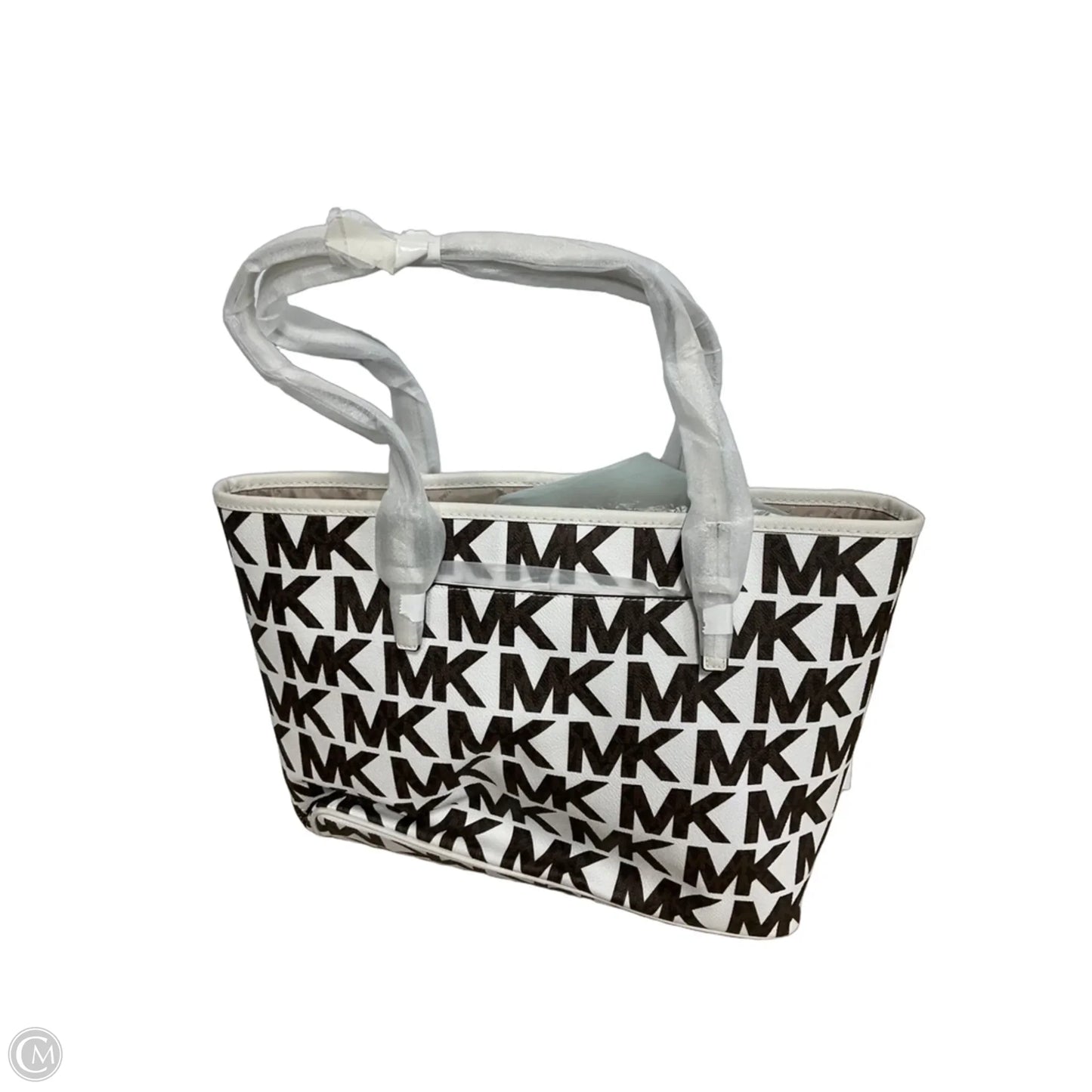 Handbag Leather By Michael By Michael Kors, Size: Large AS IS