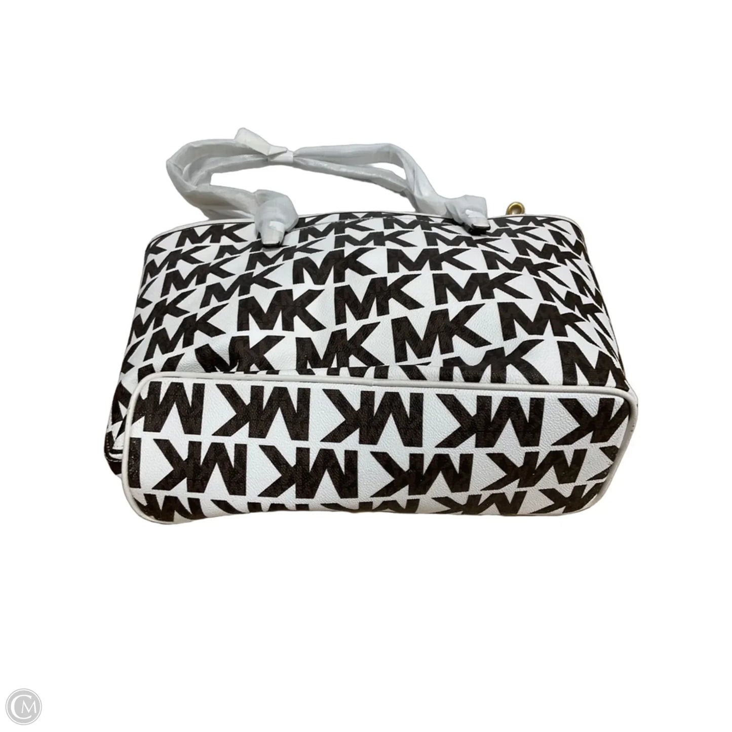 Handbag Leather By Michael By Michael Kors, Size: Large AS IS
