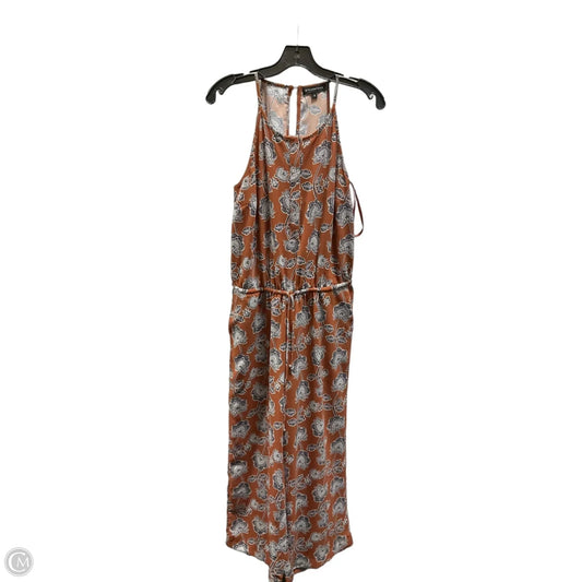 Jumpsuit By Gibson Look In Blue & Brown, Size: S