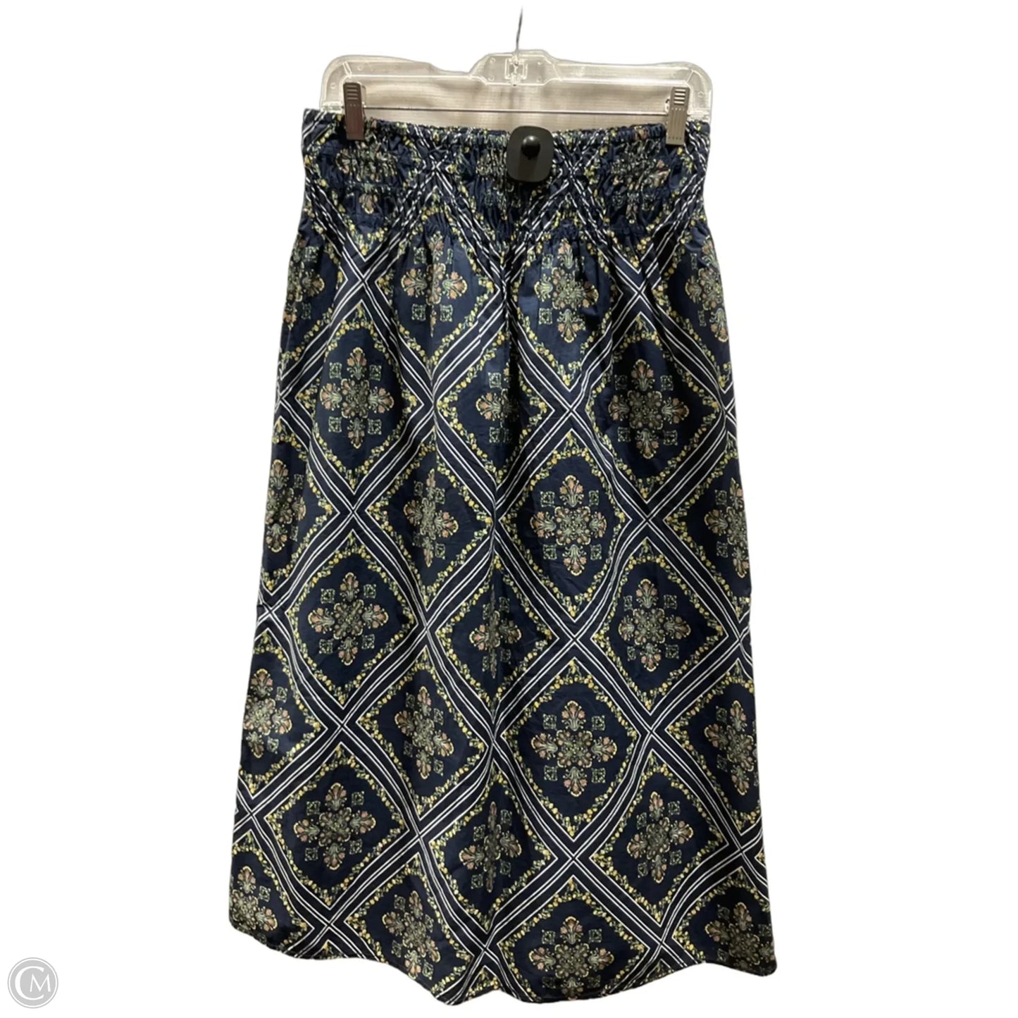 Skirt Midi By Loft In Blue, Size: S