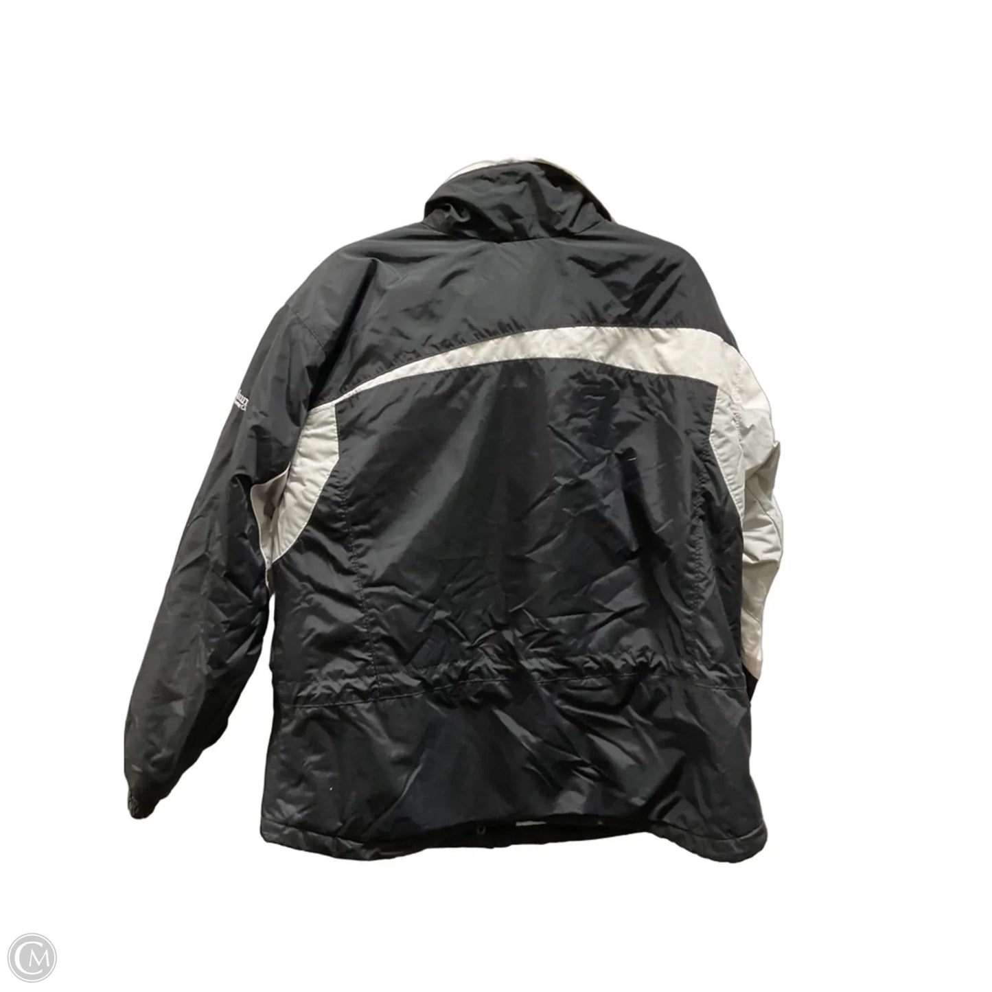 Jacket Puffer & Quilted By Columbia In Black & White, Size: Xl