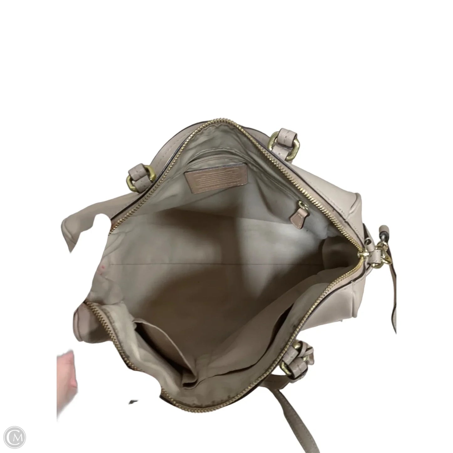 Handbag Designer By Coach, Size: Medium