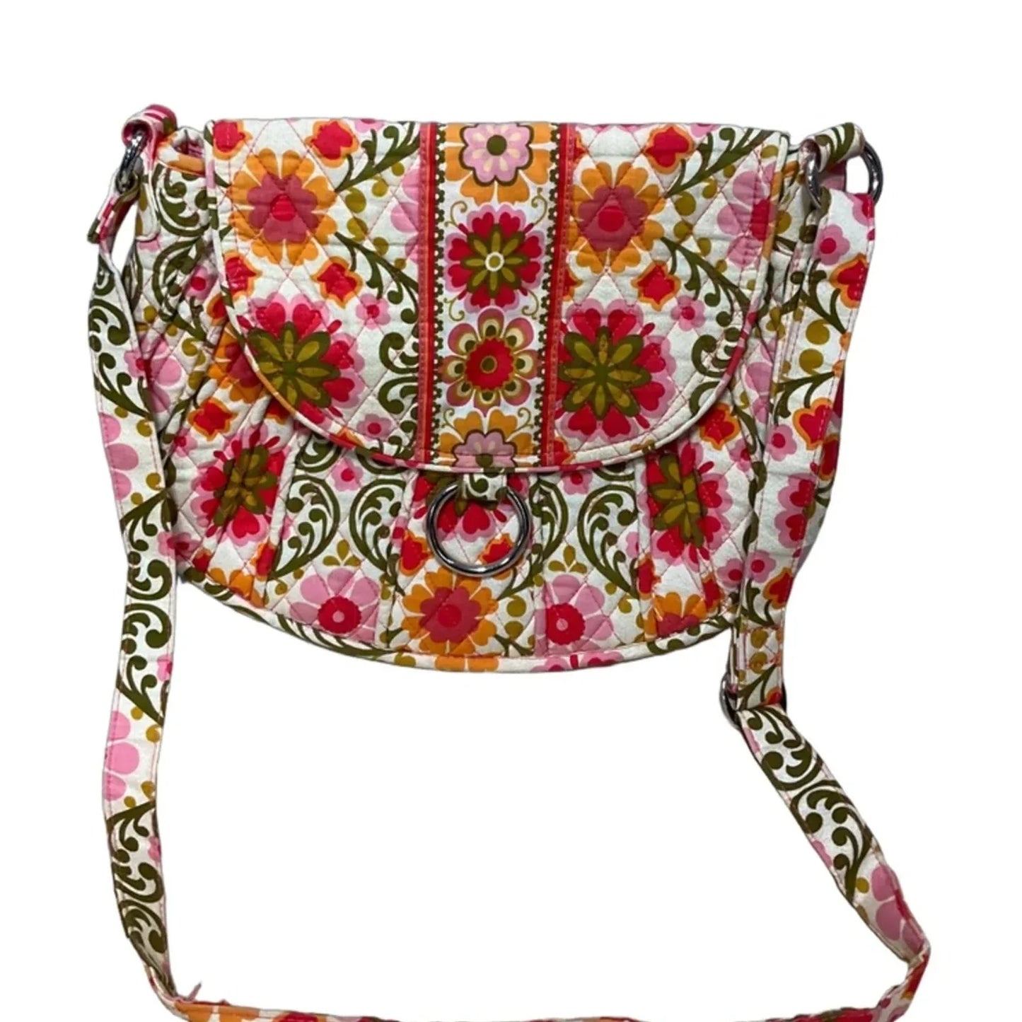 Handbag By Vera Bradley, Size: Medium