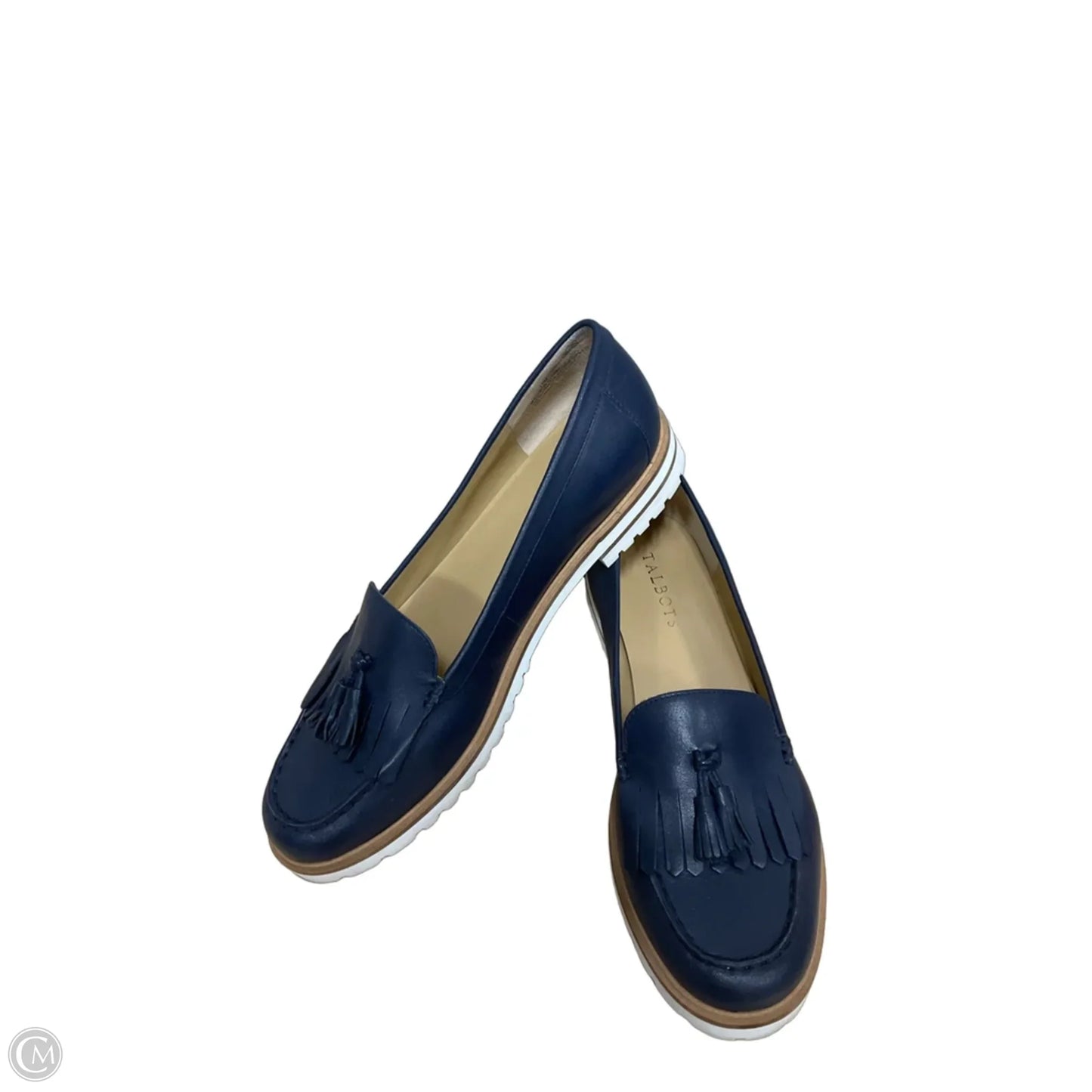Shoes Flats By Talbots In Blue, Size: 10