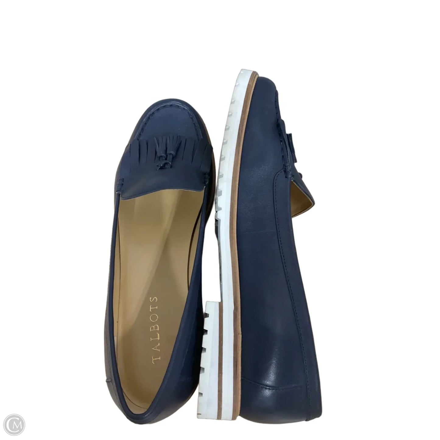 Shoes Flats By Talbots In Blue, Size: 10