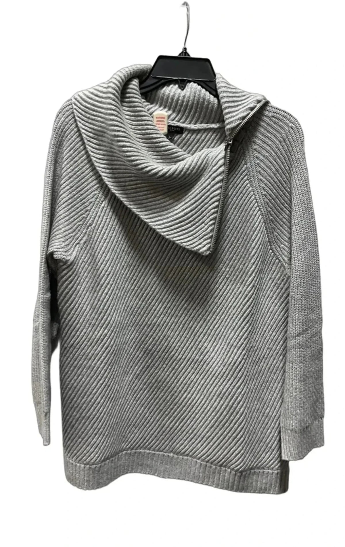 Sweater By Talbots In Grey, Size: L