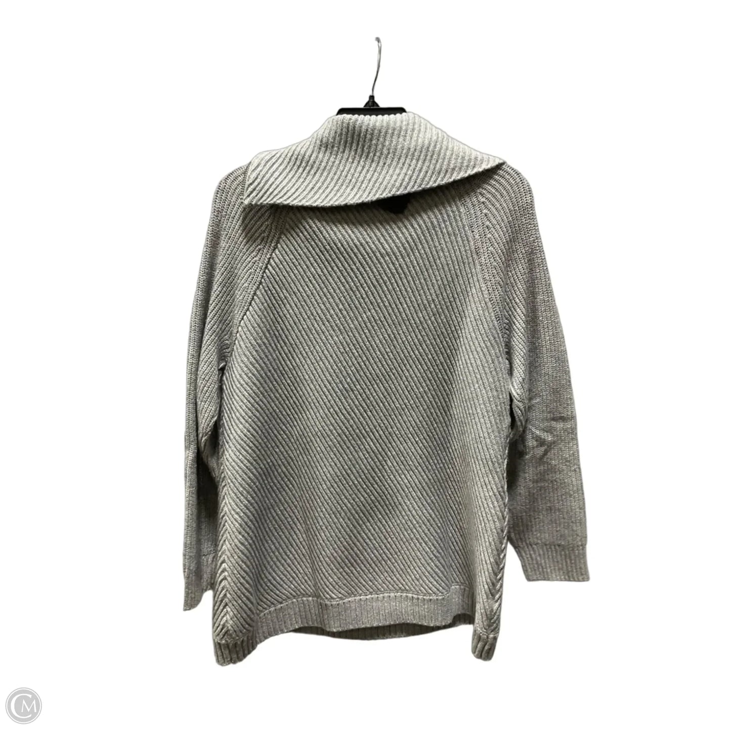 Sweater By Talbots In Grey, Size: L