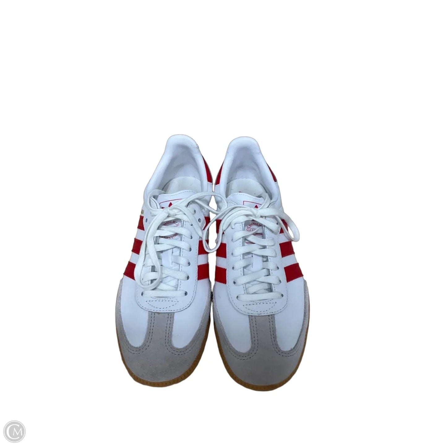 Shoes Athletic By Adidas In Red & White, Size: 7