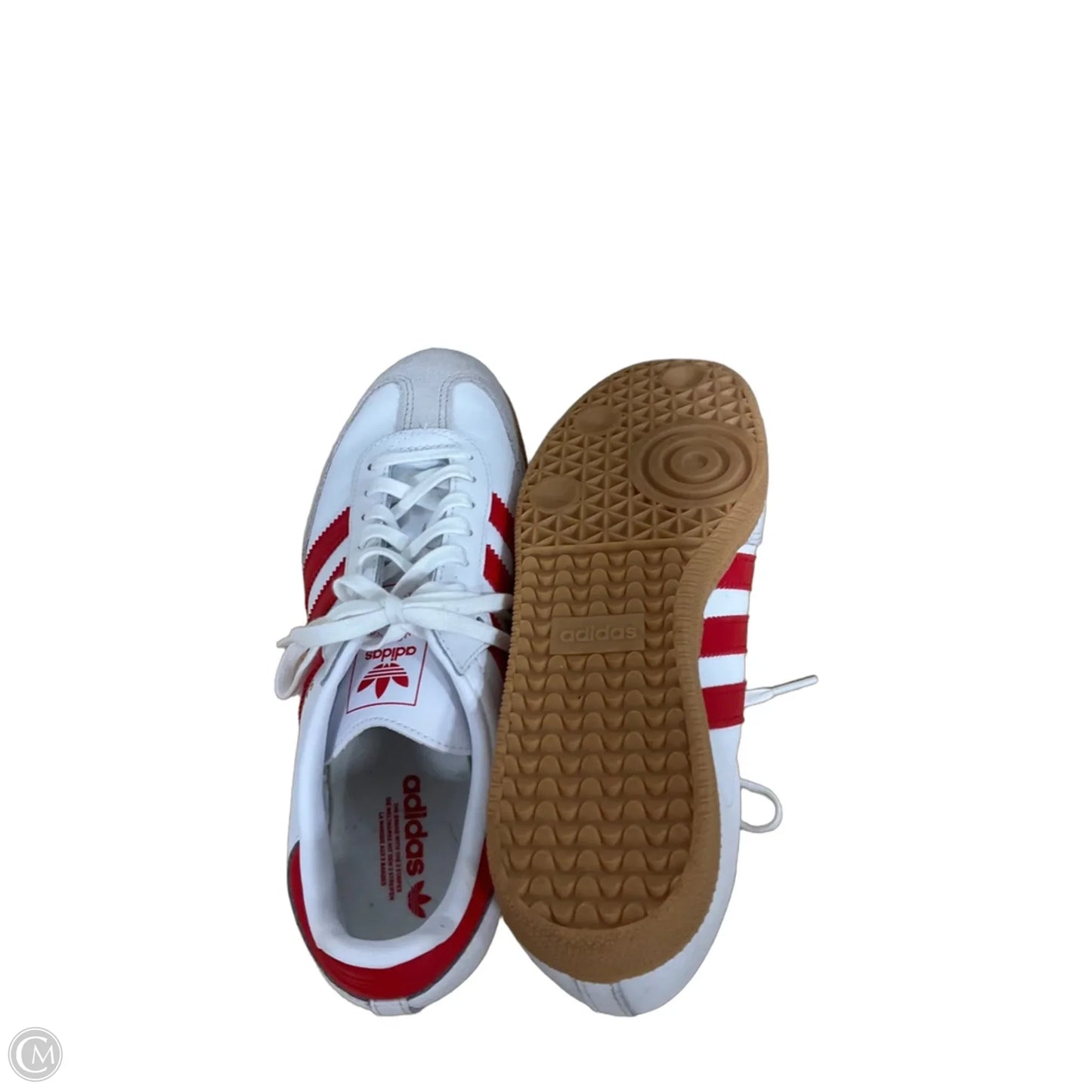 Shoes Athletic By Adidas In Red & White, Size: 7