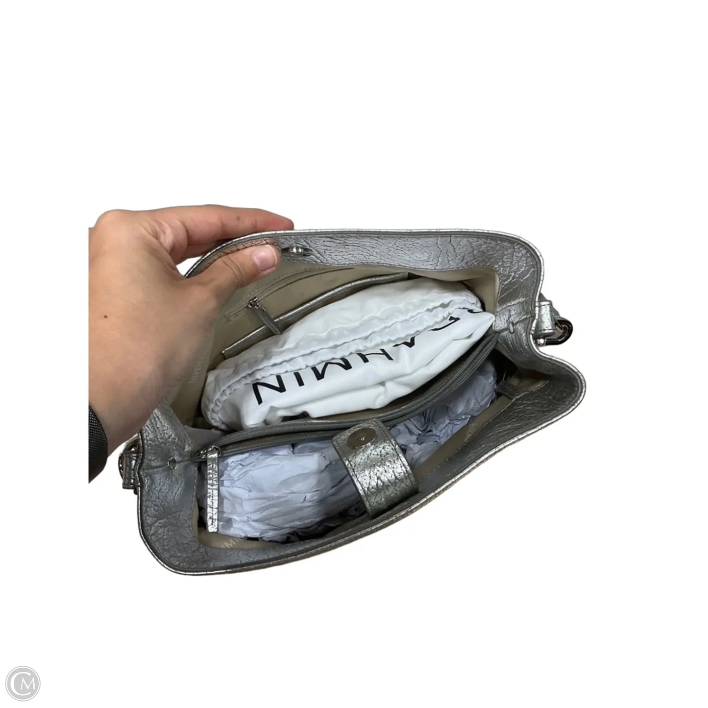 Handbag Designer By Brahmin, Size: Large