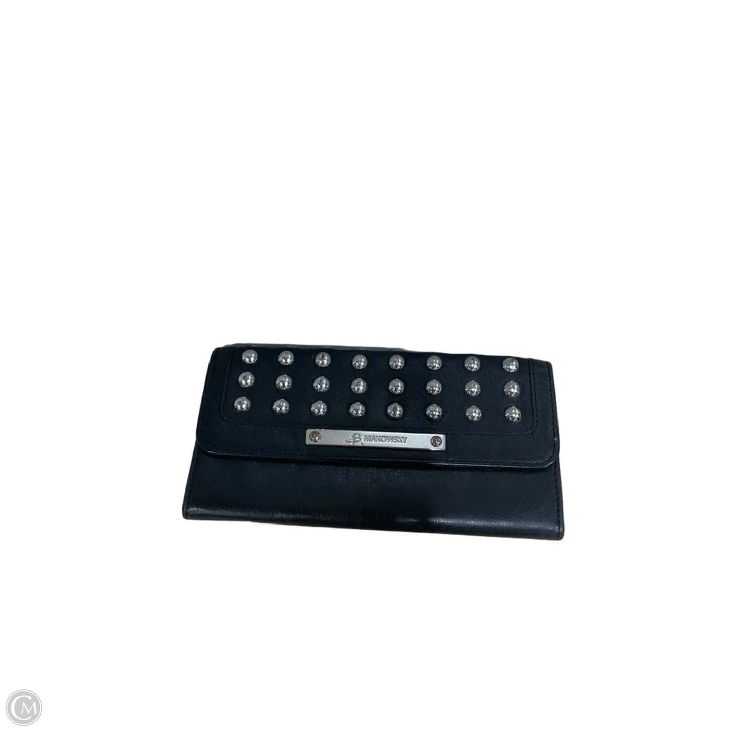 Wallet Leather By B. Makowsky, Size: Large