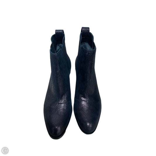 Boots Ankle Heels By Rag And Bone In Black & Purple, Size: 7.5