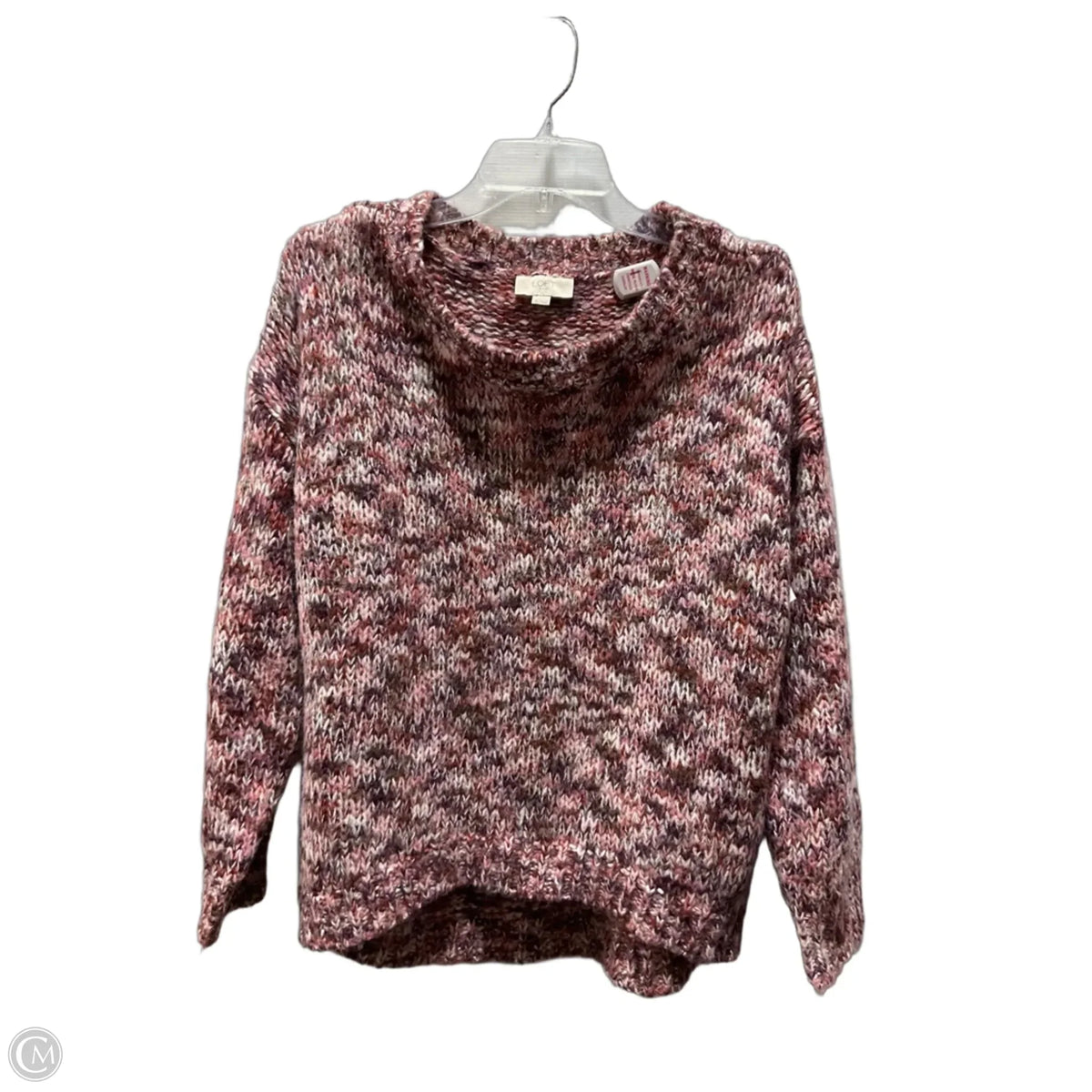 Sweater By Loft In Red, Size: M