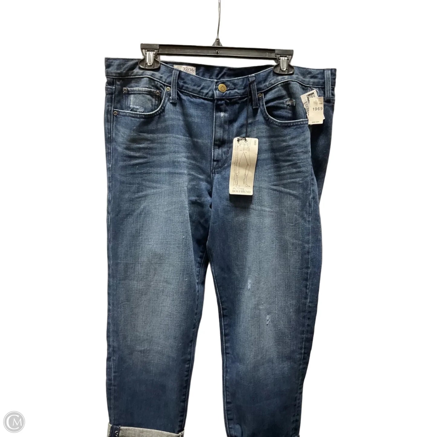Jeans Cropped By Gap In Blue, Size: 14