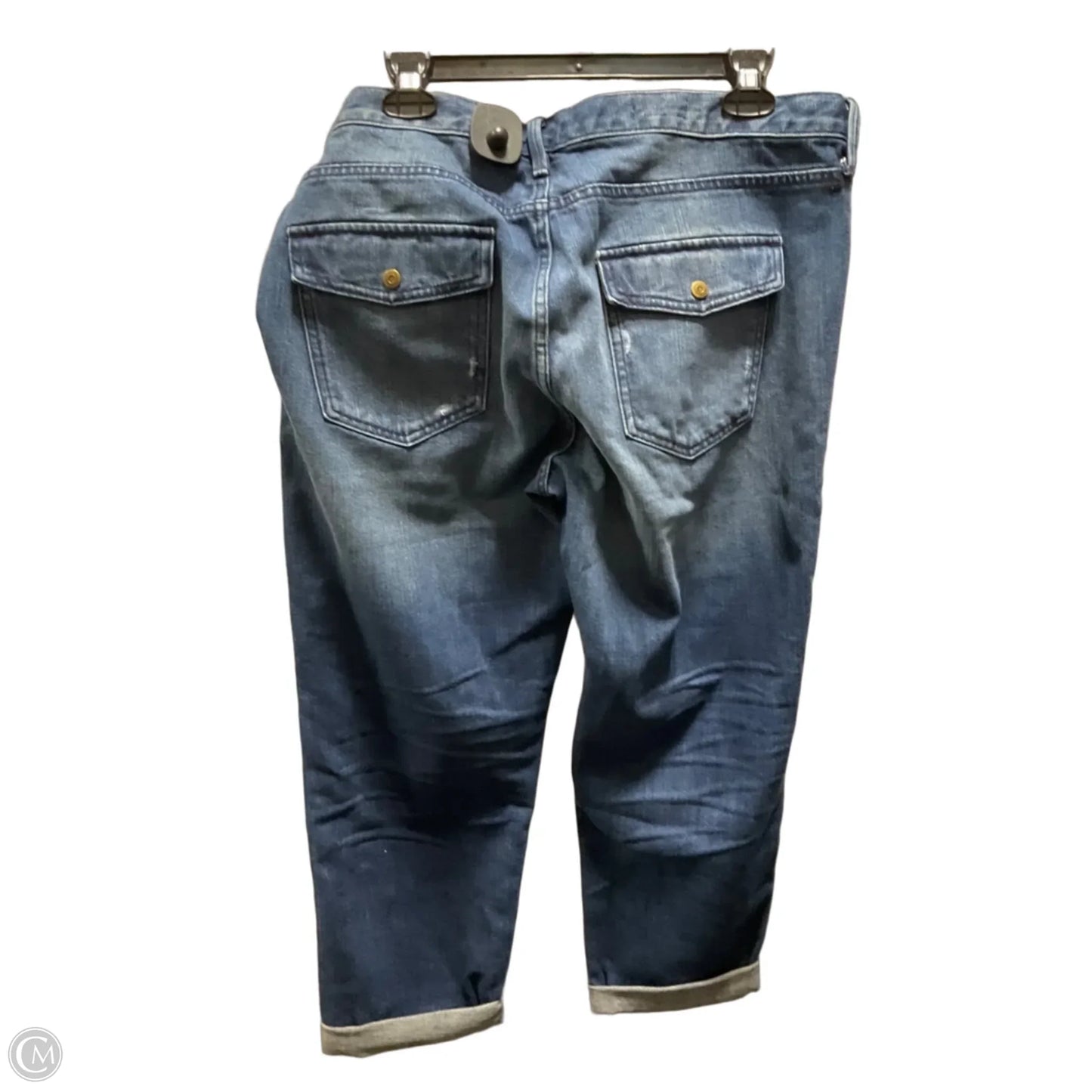 Jeans Cropped By Gap In Blue, Size: 14