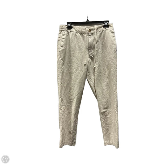 Pants Linen By Banana Republic In Cream, Size: 8