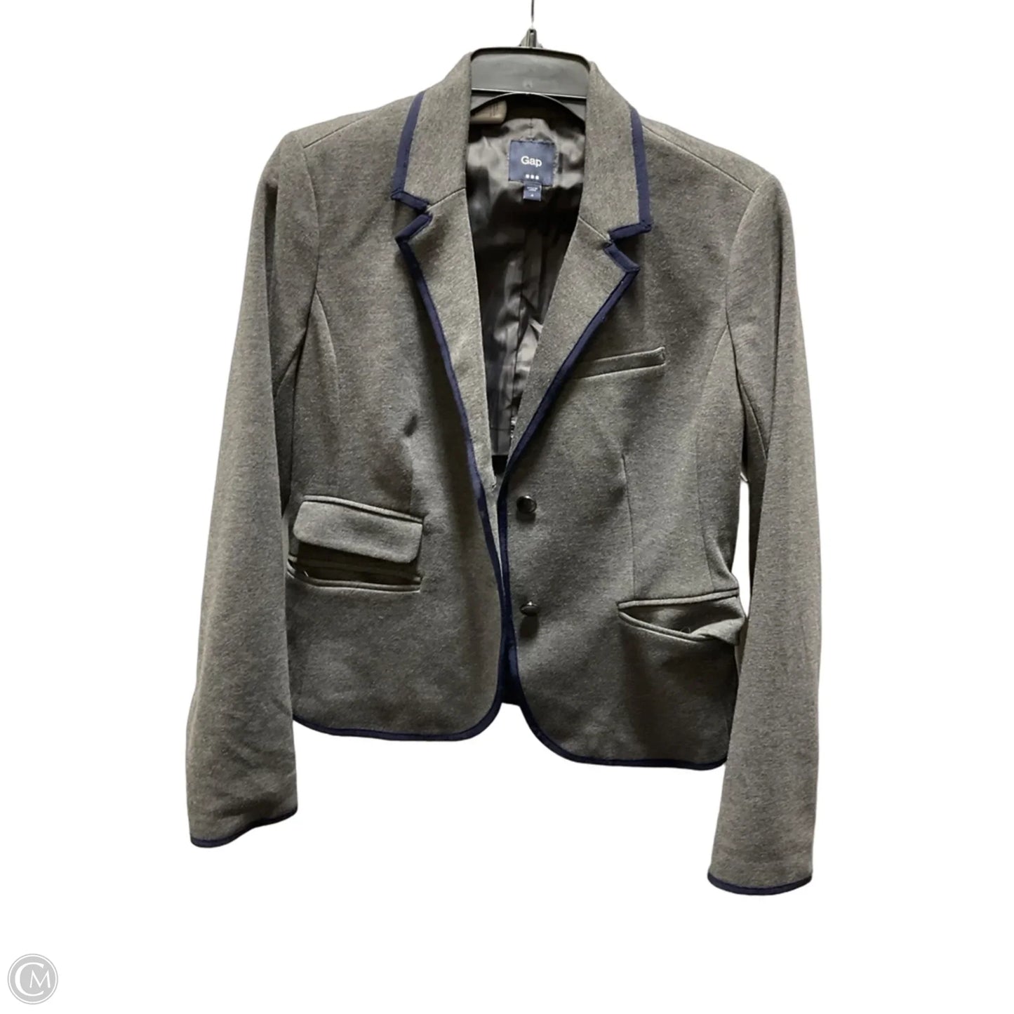 Blazer By Gap In Grey, Size: S