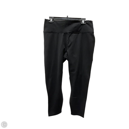 Athletic Leggings By Fabletics In Black, Size: Xxl