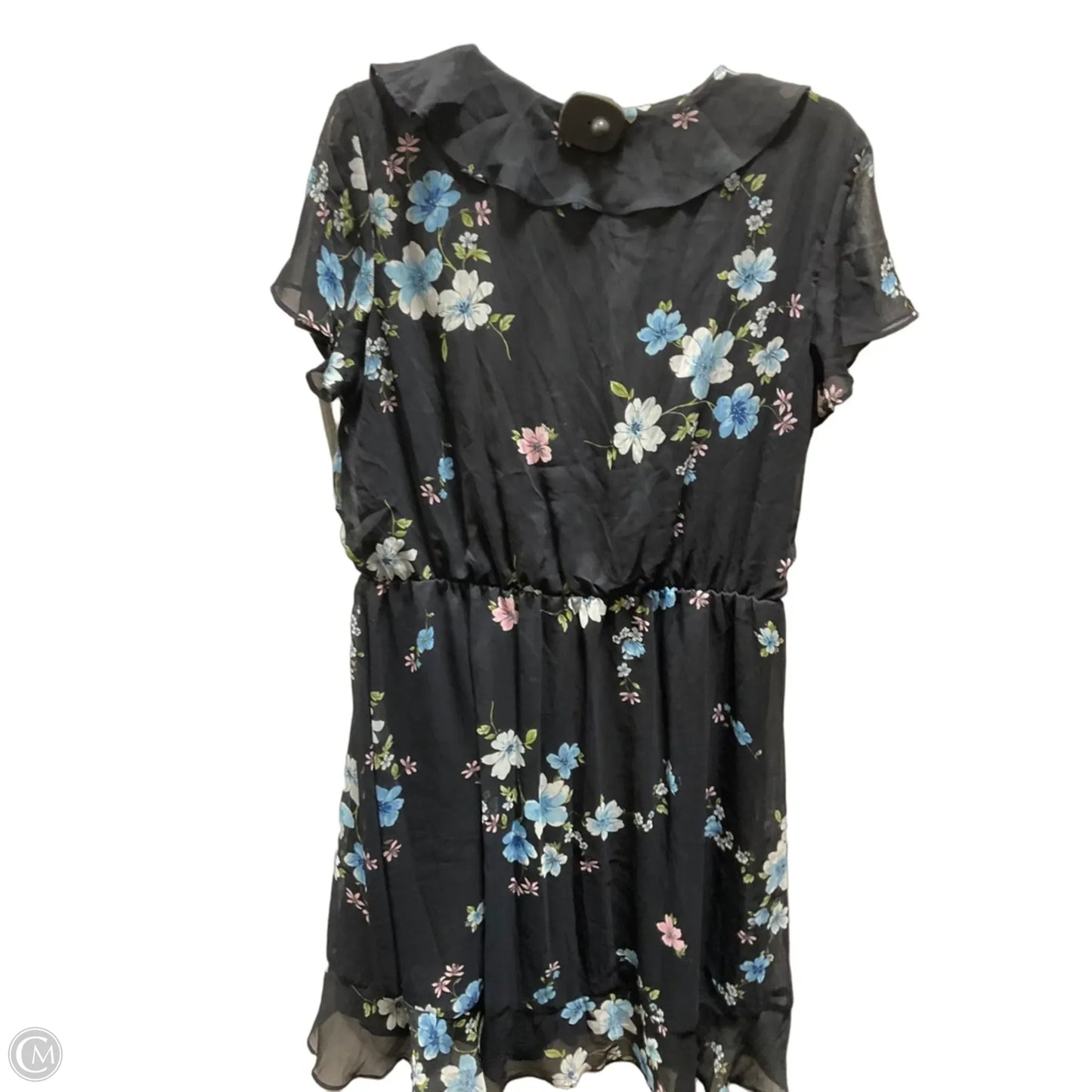 Dress Casual Midi By Emma And Michele In Floral Print, Size: Xl