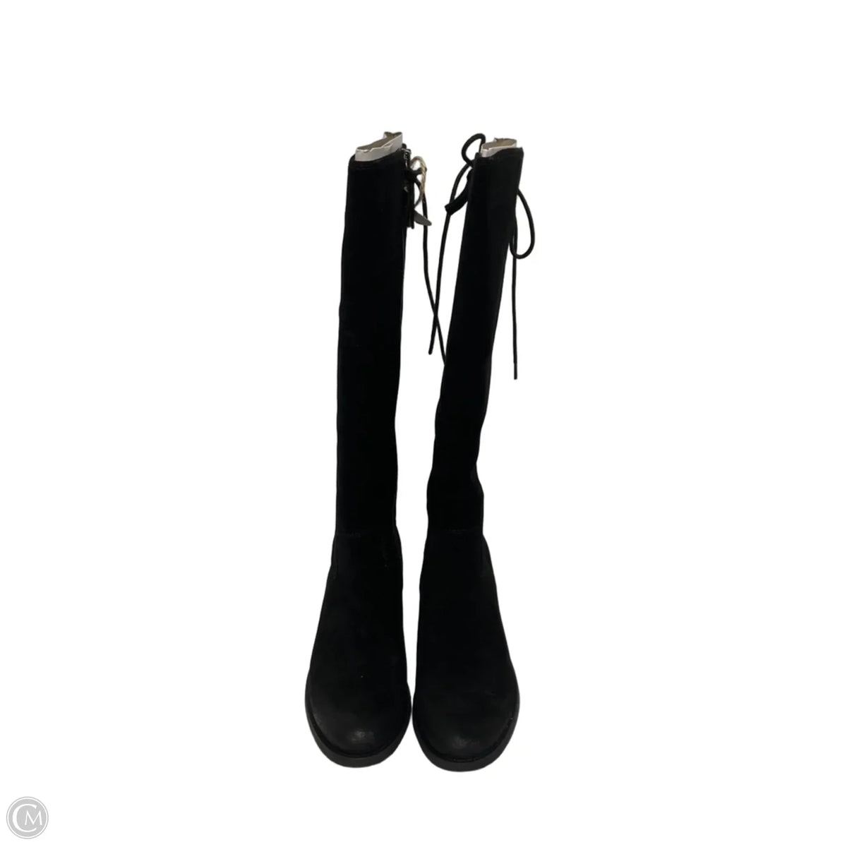 Boots Ankle Heels By Sofft In Black, Size: 6.5