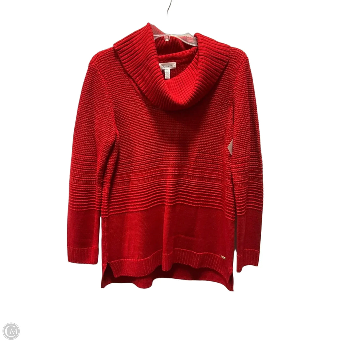 Sweater By Calvin Klein In Red, Size: M