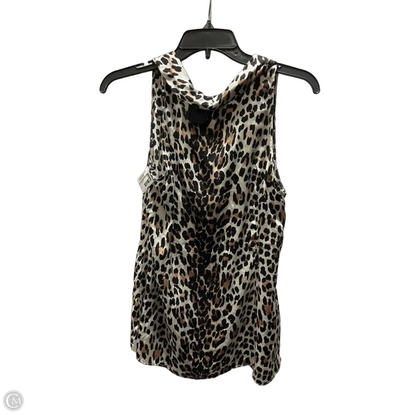 Top Sleeveless By White House Black Market In Leopard Print, Size: S
